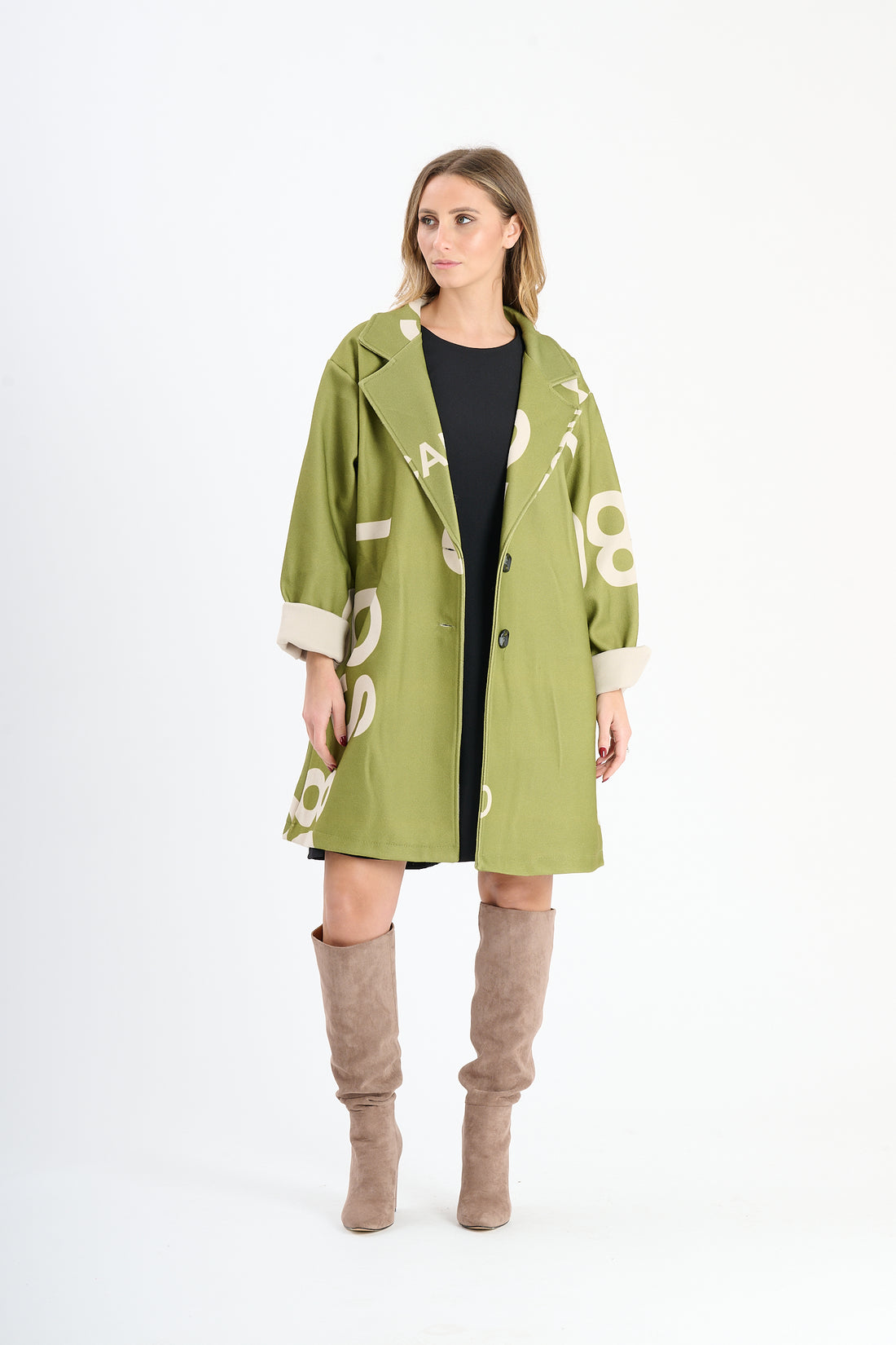 Mantel California - Grün