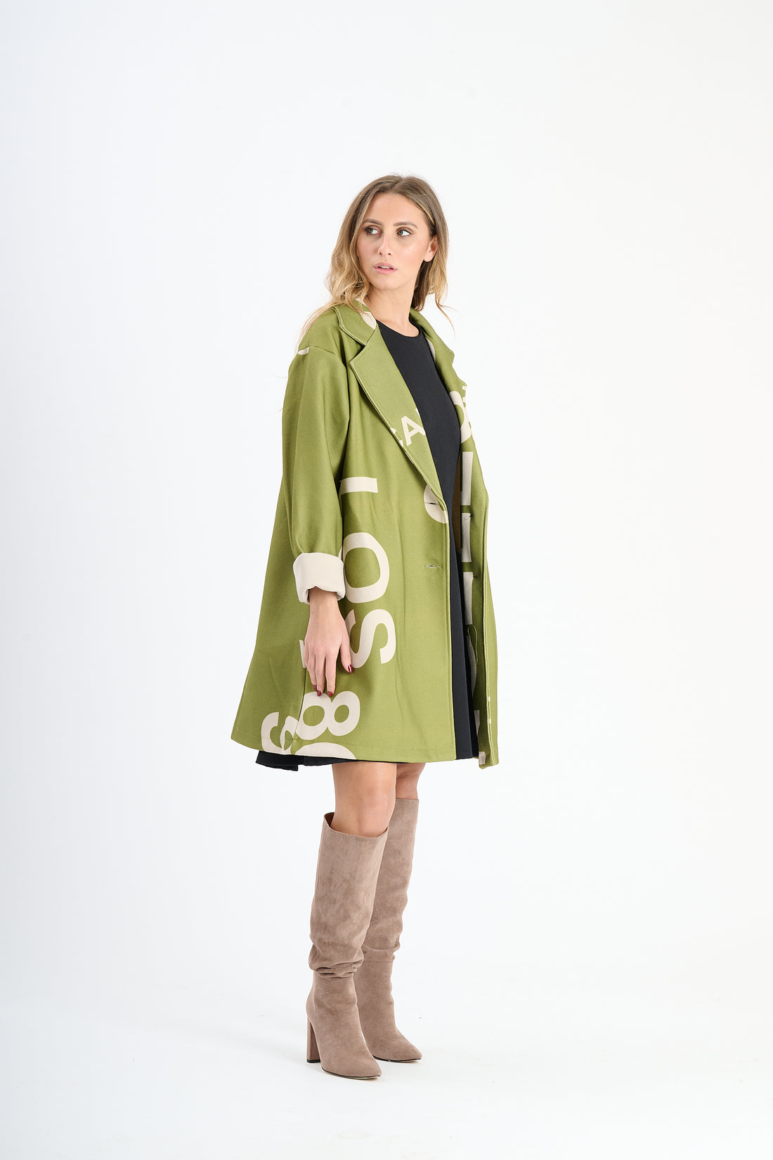 Mantel California - Grün