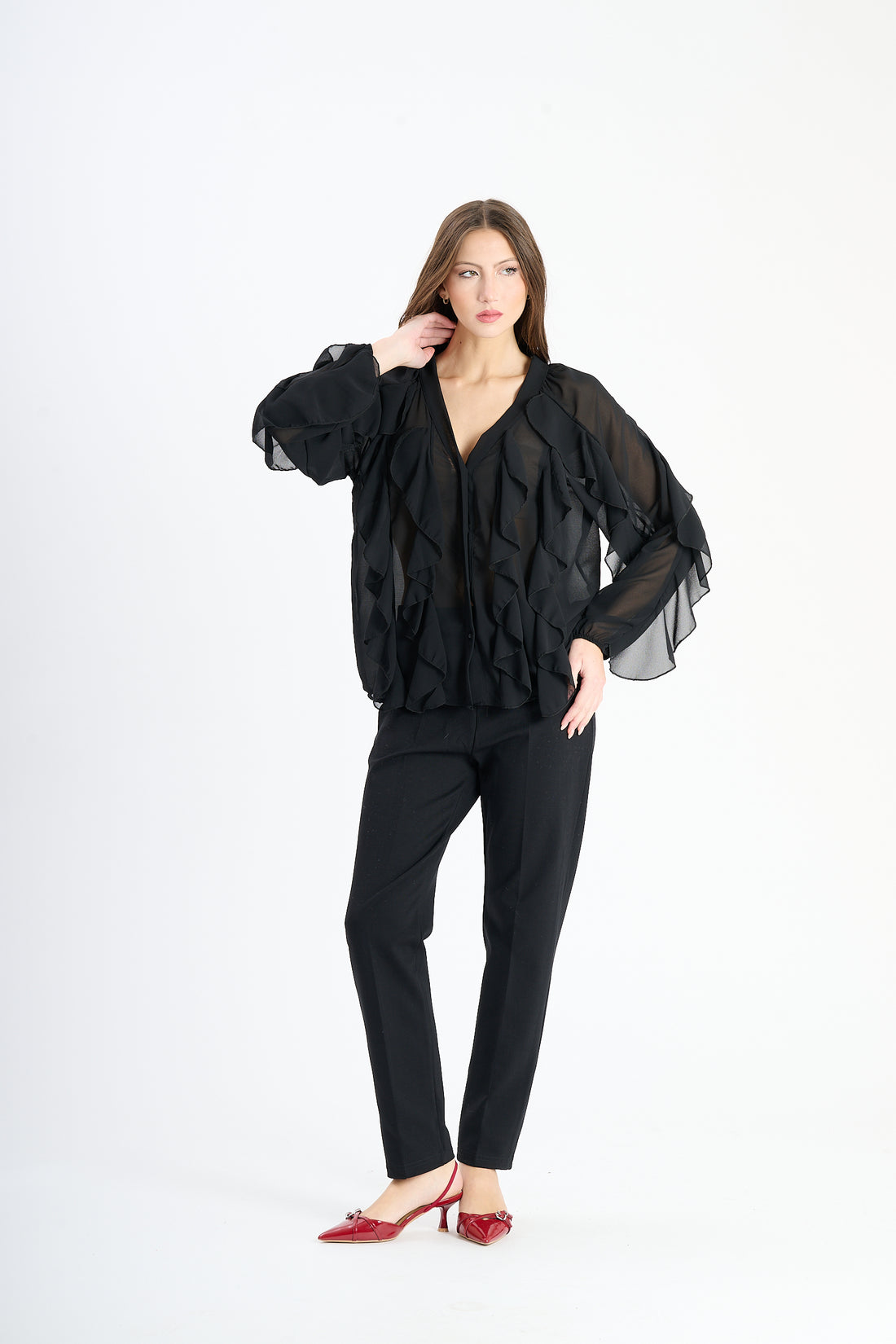 Oberteil Zumba - Schwarz