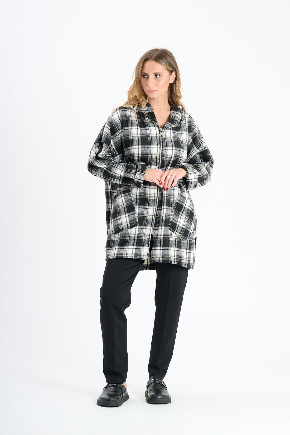 Sweaterjacke Bath - Grau