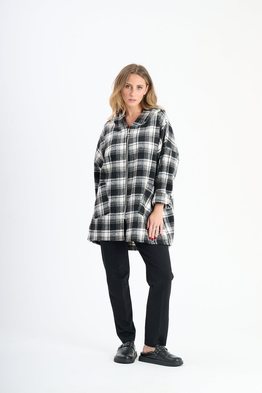 Sweaterjacke Bath - Grau