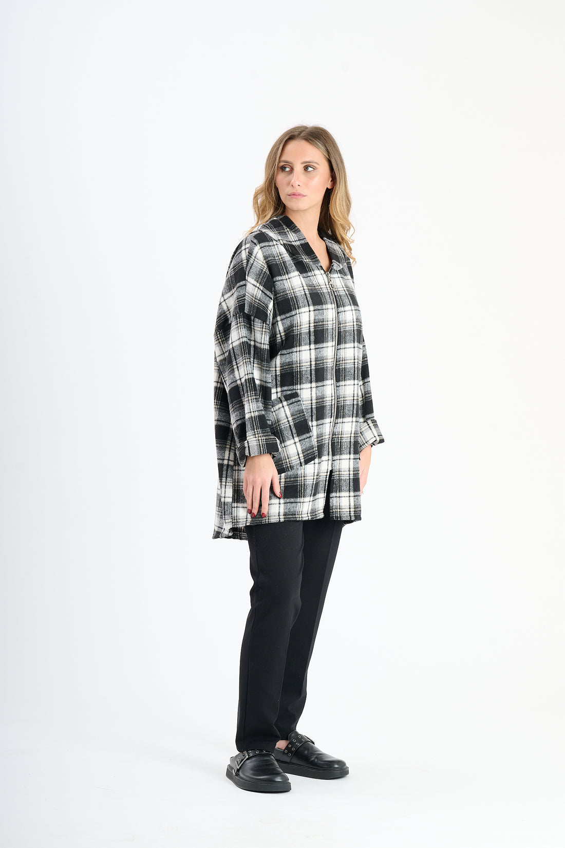 Sweaterjacke Bath - Grau