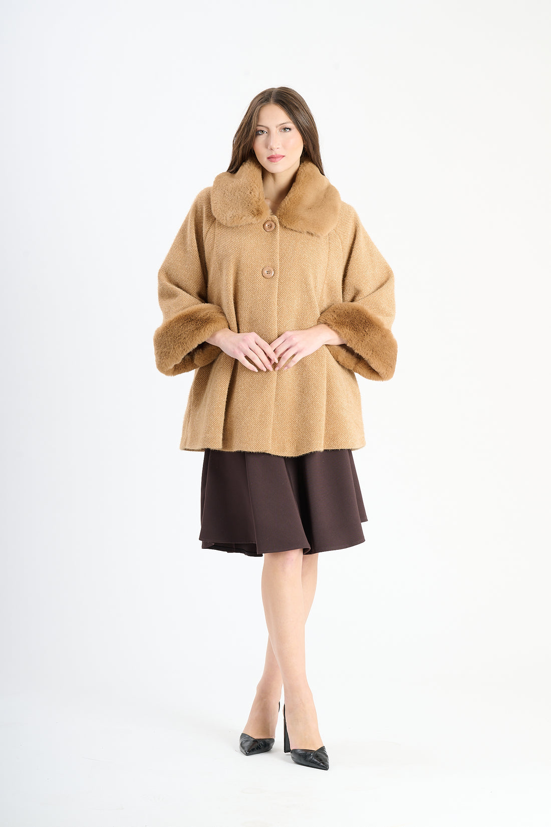 Jacke Sirmik - Hellbraun