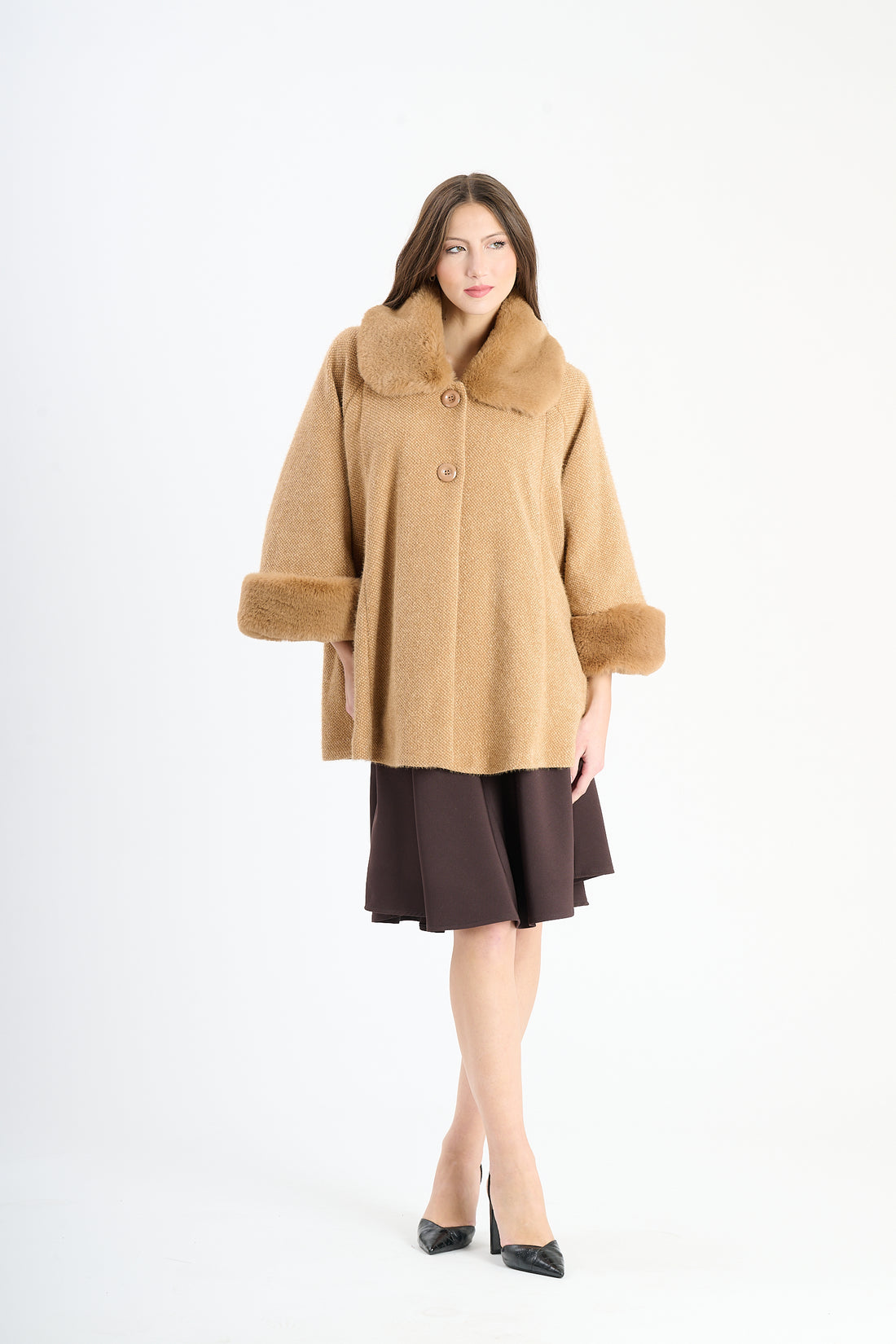 Jacke Sirmik - Hellbraun