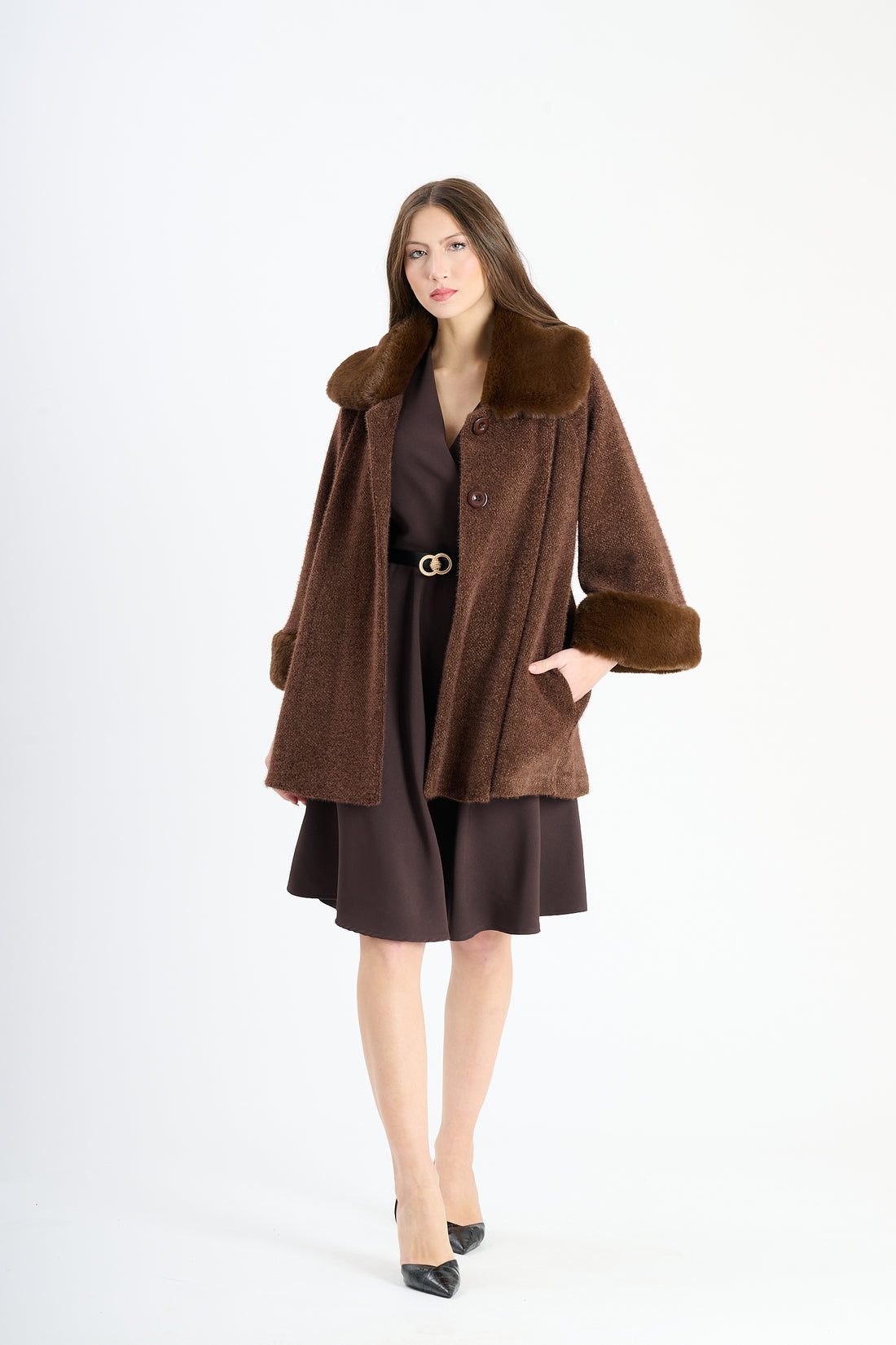 Jacke Sirmik - Braun