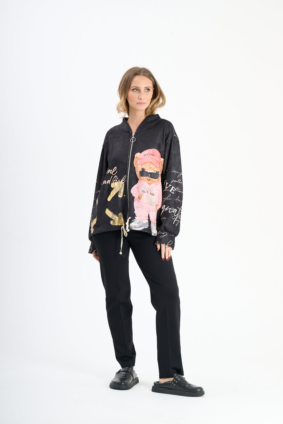 Sweaterjacke Coolbear - Schwarz