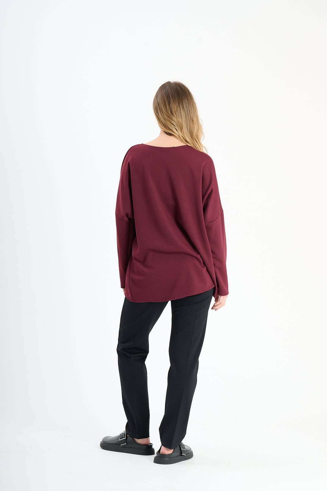 Pullover Stargazing - Dunkelrot