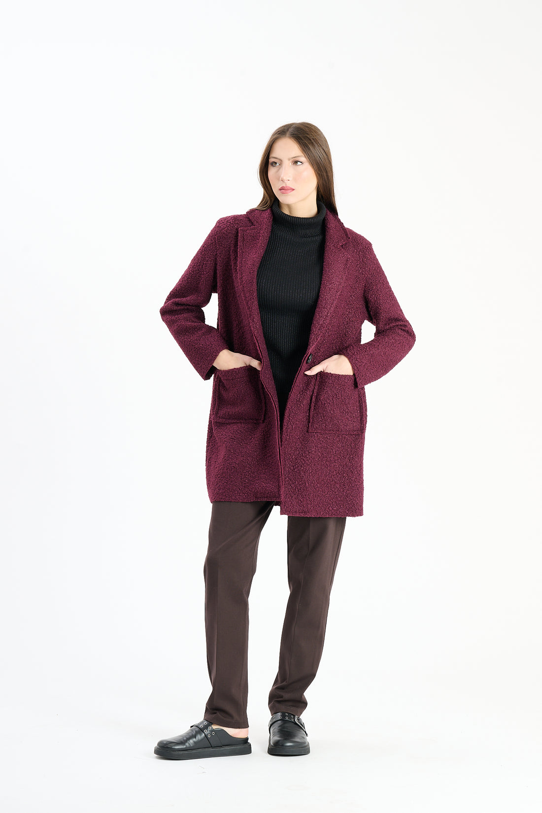 Filzblazer Baton - Weinrot