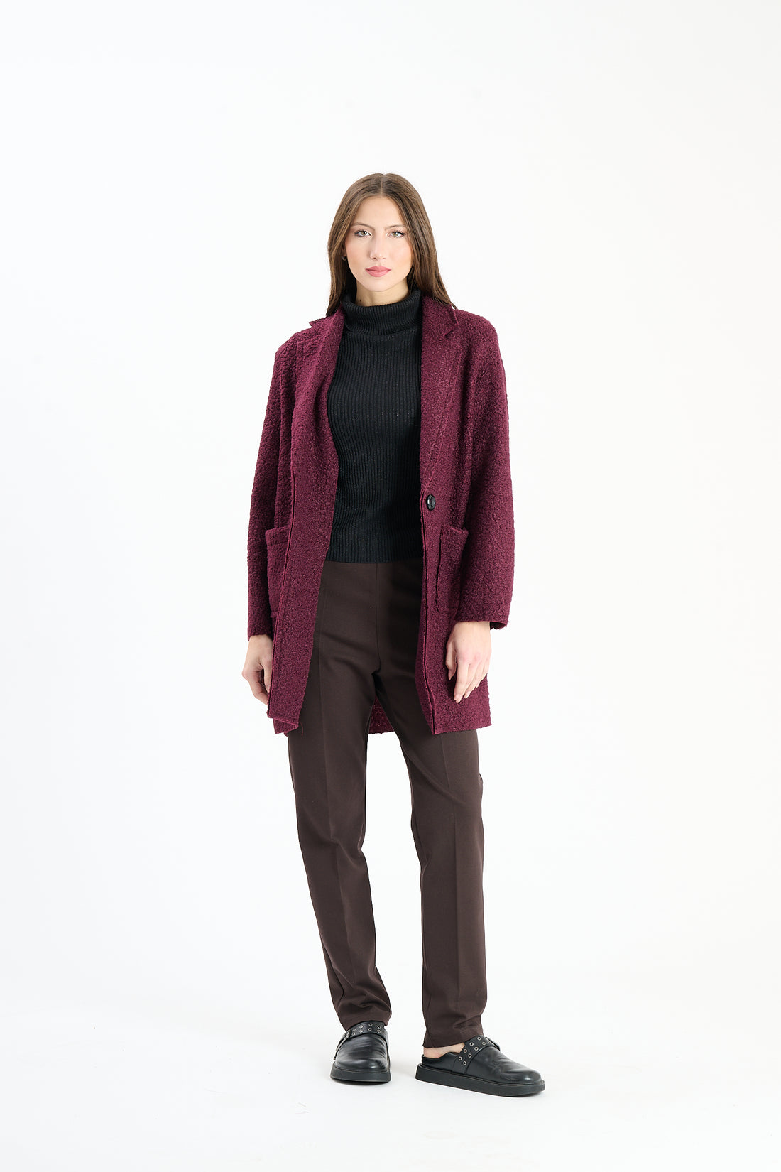 Filzblazer Baton - Weinrot