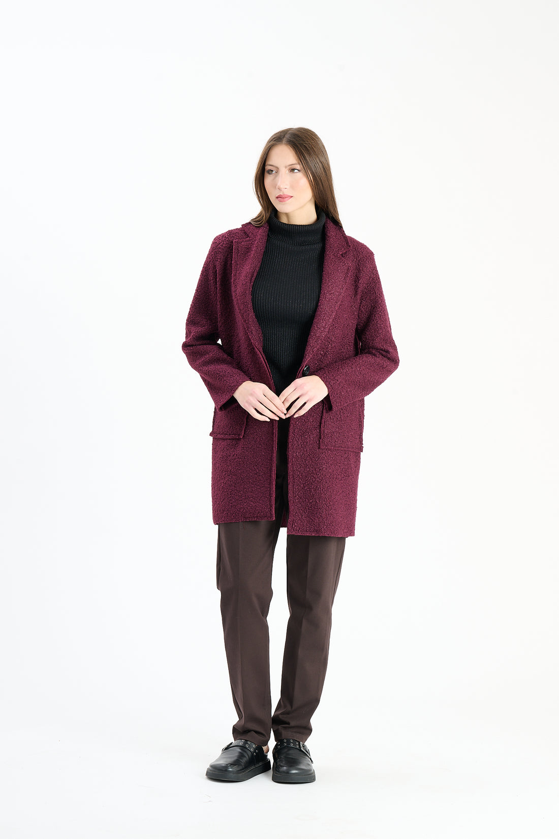 Filzblazer Baton - Weinrot