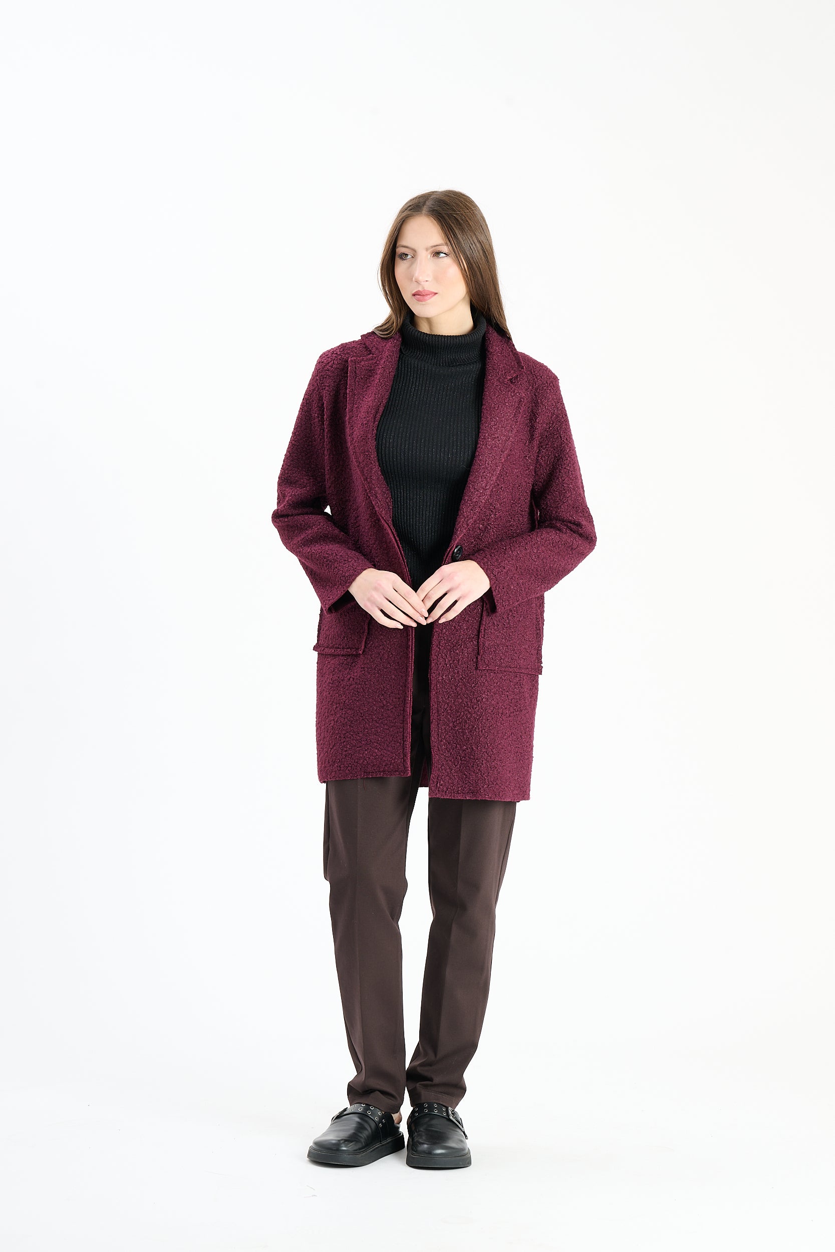 Filzblazer Baton - Weinrot