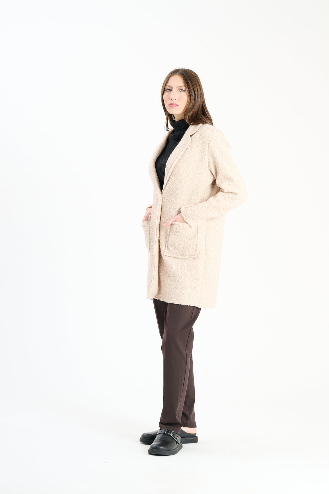 Filzblazer Baton - Beige