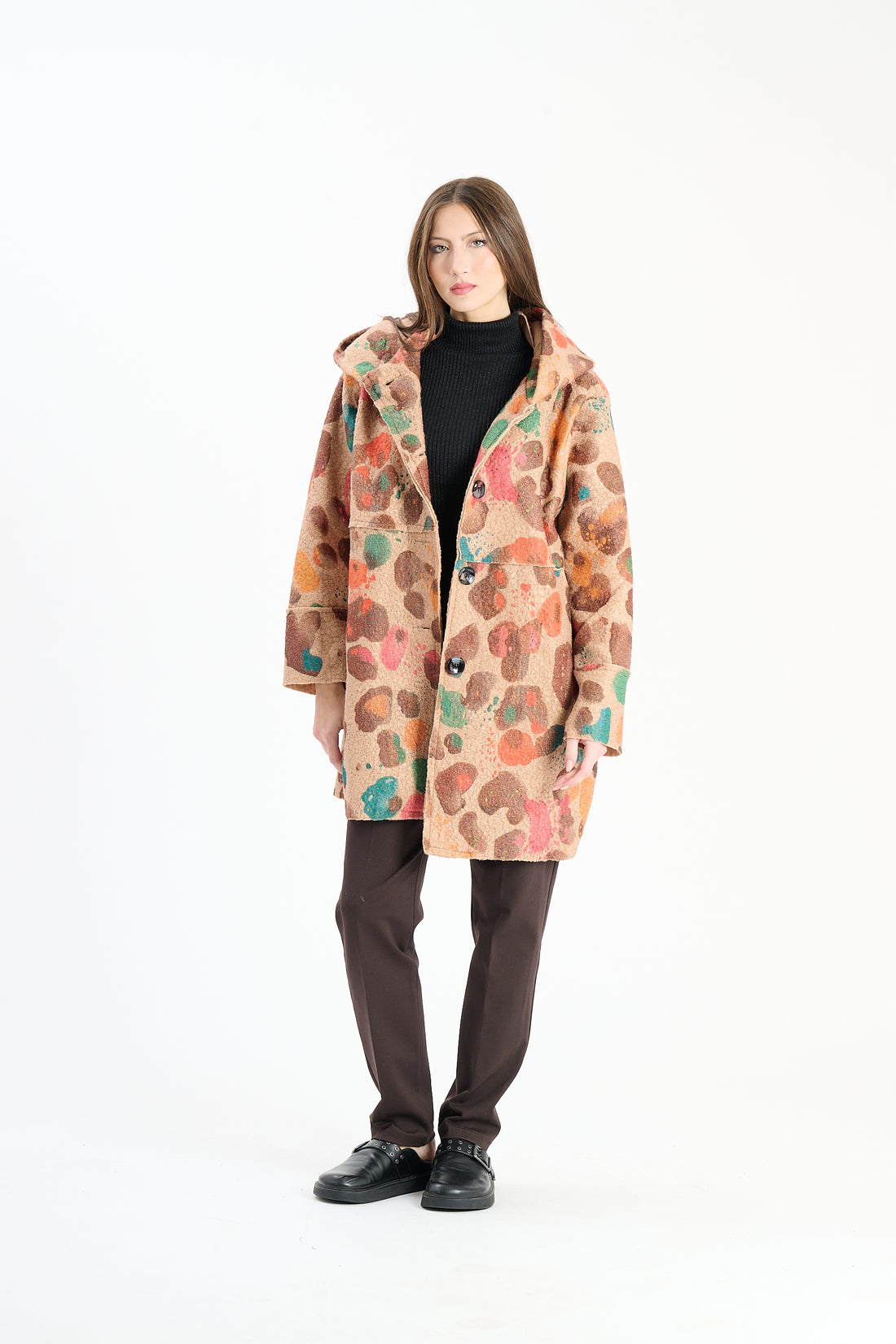 Filzjacke Oundle - Hellbraun