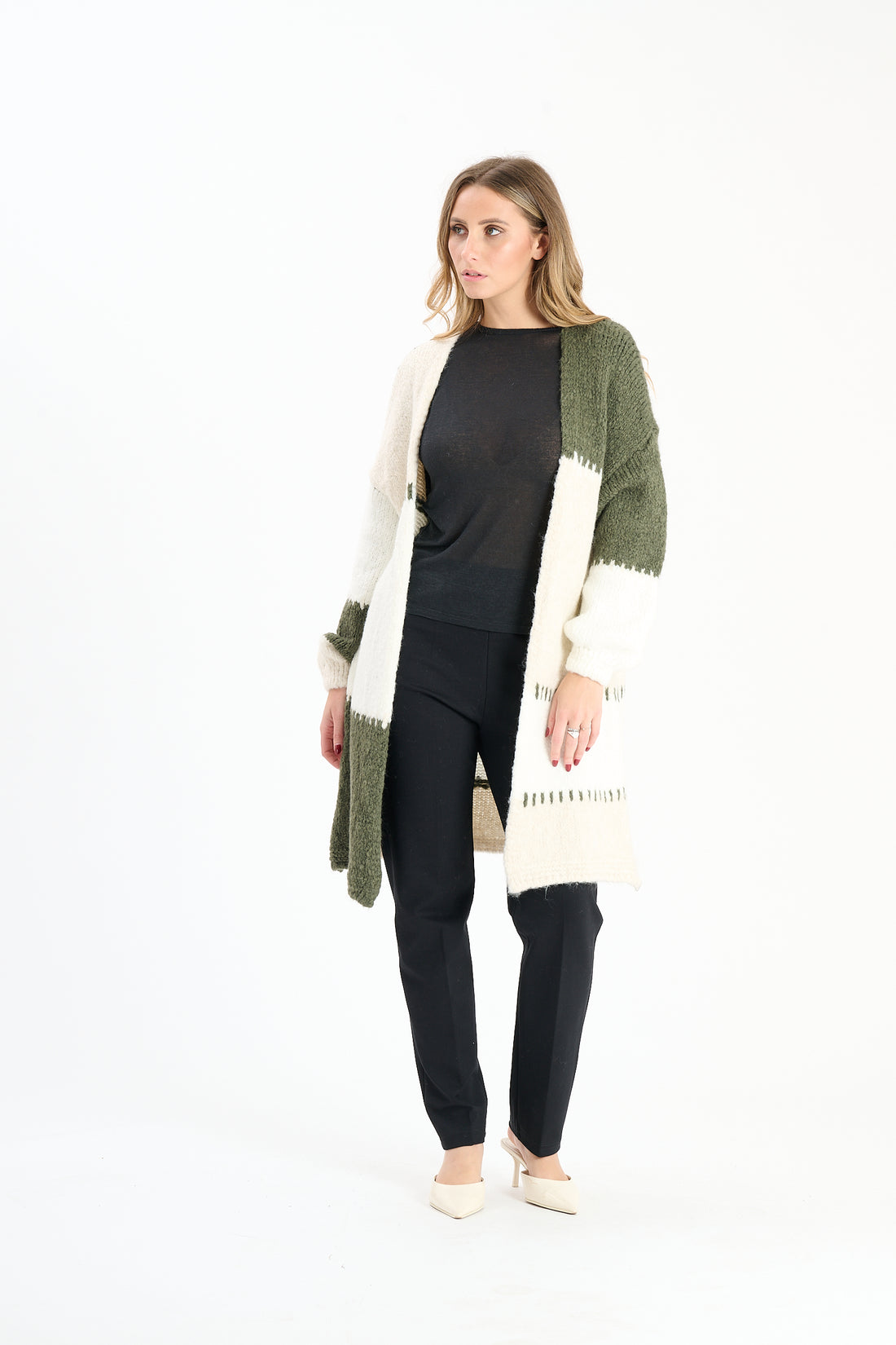 Strickweste Tula - Grün