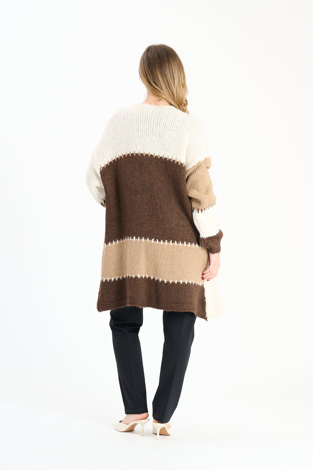 Strickweste Tula - Braun