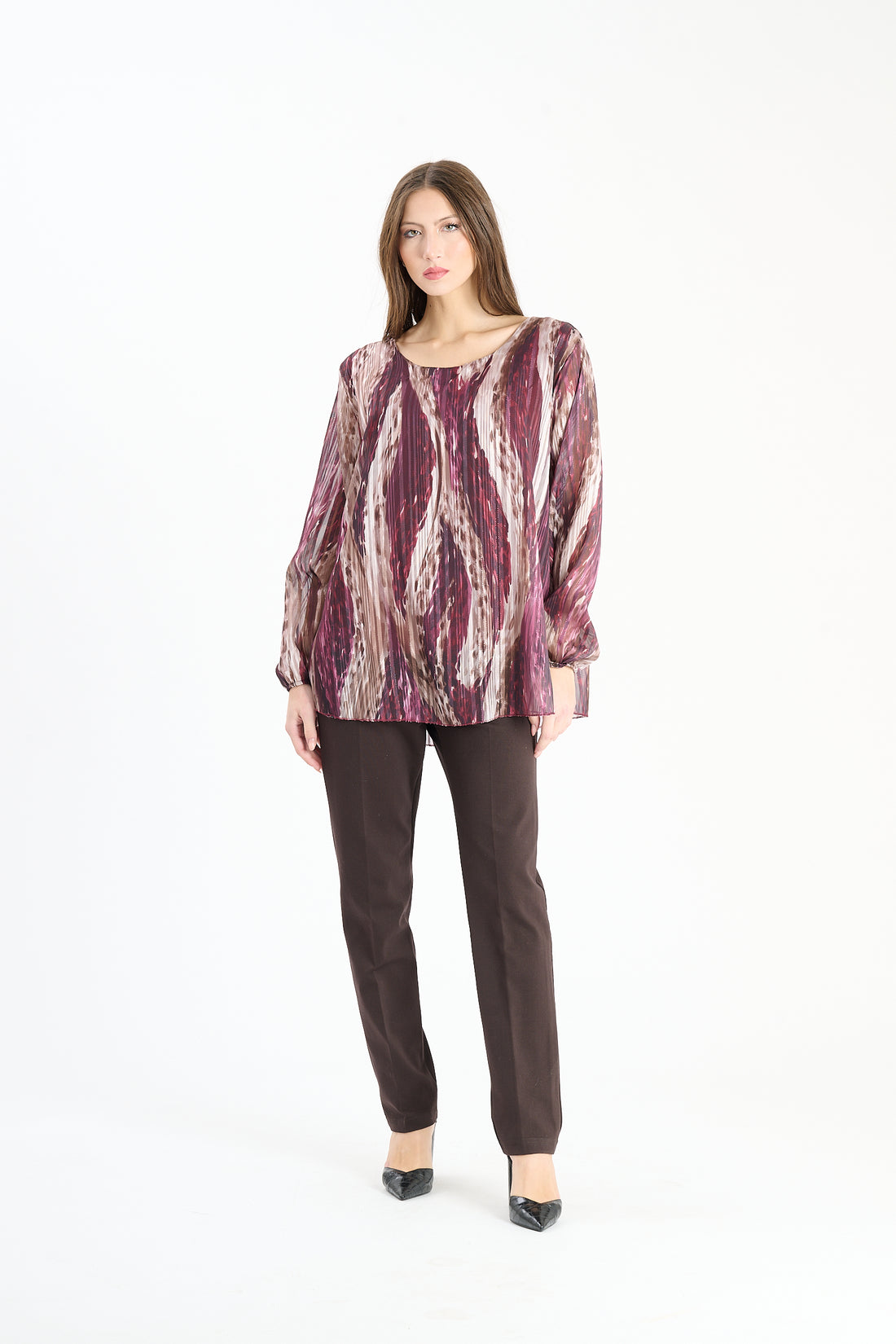 Oberteil Bonoi - Dunkelrot