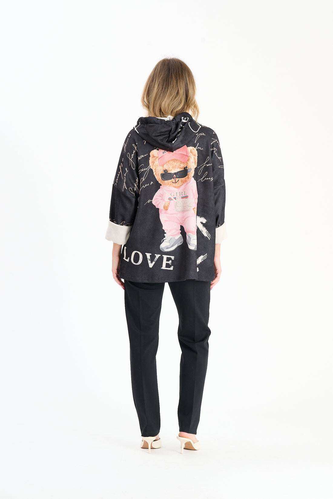 Hoodie Coolbear - Schwarz