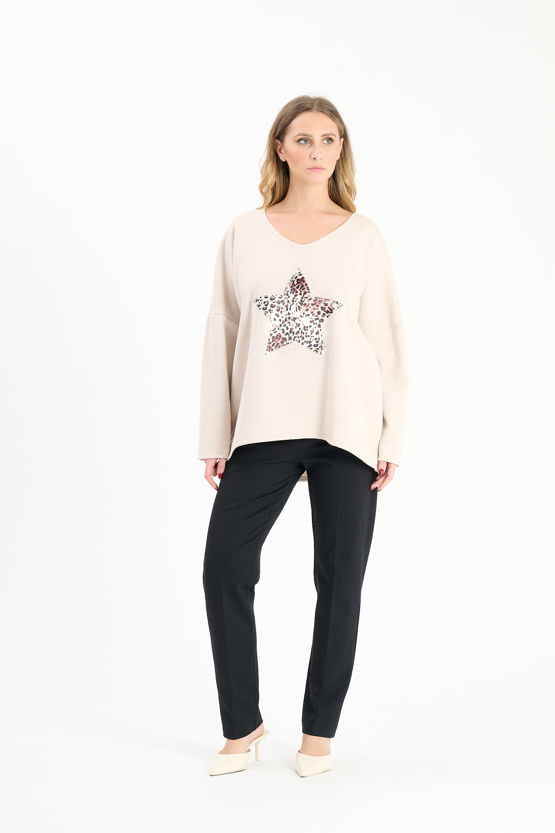 Pullover Stargazing - Weiß