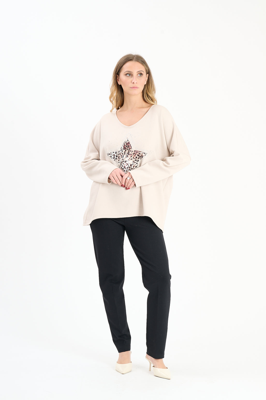 Pullover Stargazing - Beige