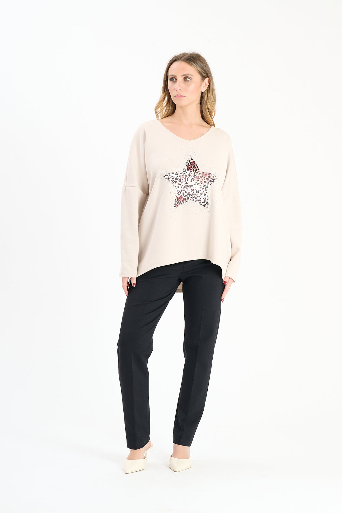 Pullover Stargazing - Beige
