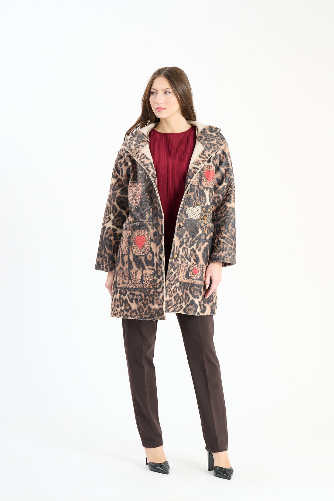 Filzjacke Samira - Hellbraun