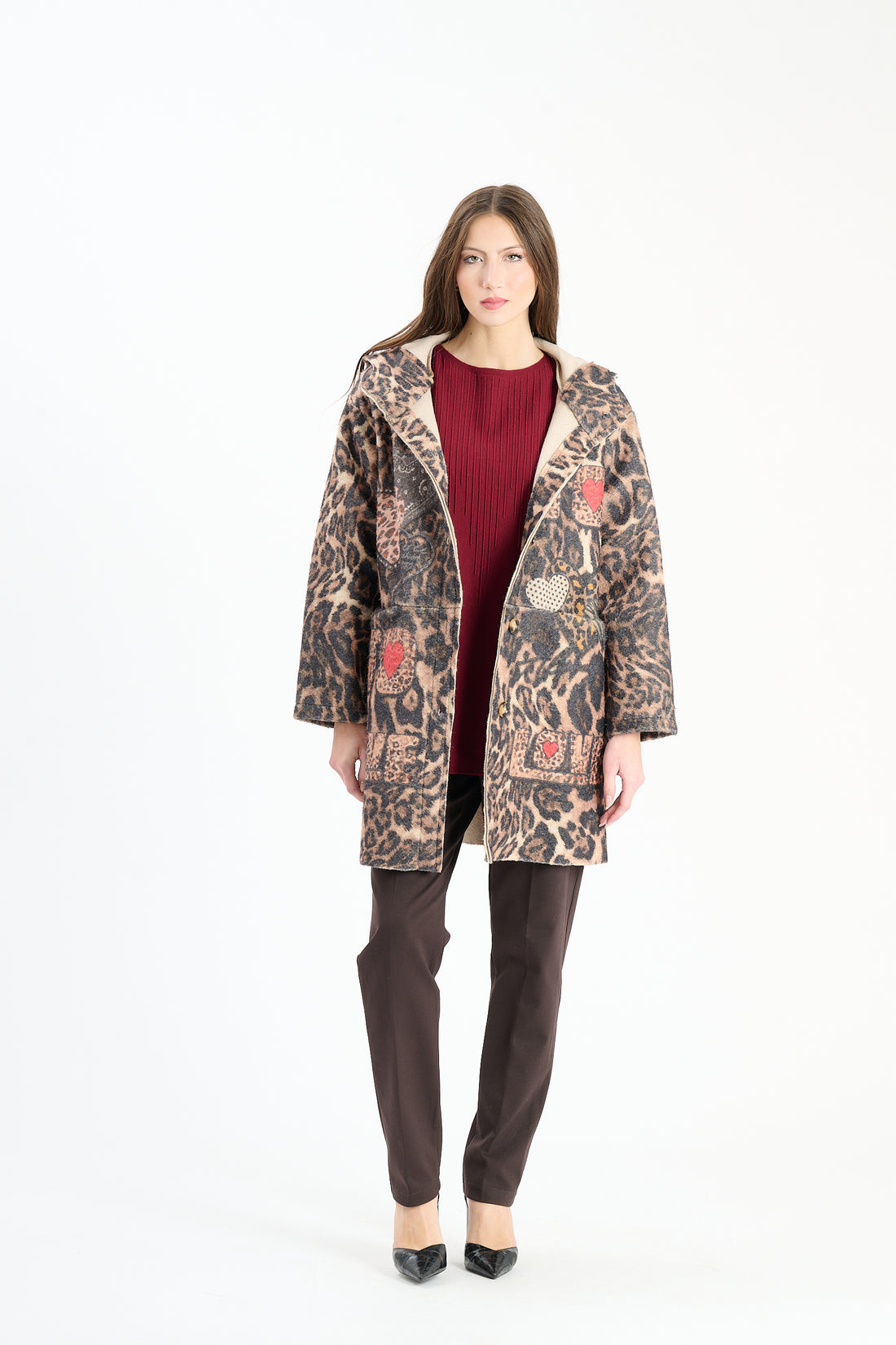 Filzjacke Samira - Hellbraun