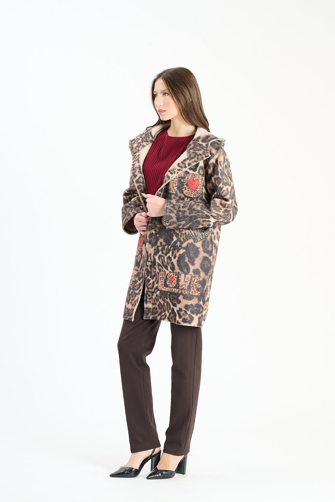 Filzjacke Samira - Hellbraun