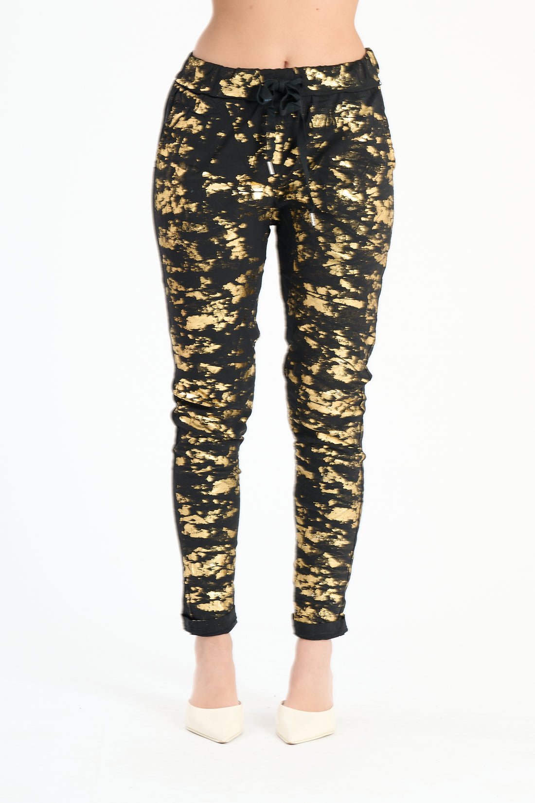 Stoffhose Bunia - Schwarz