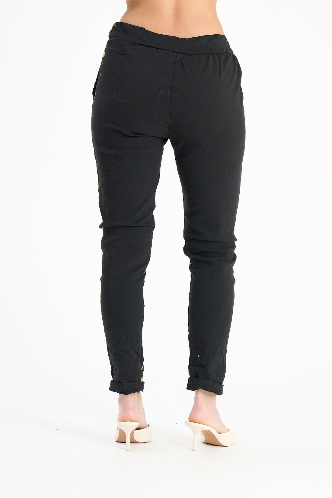 Stoffhose Bunia - Schwarz