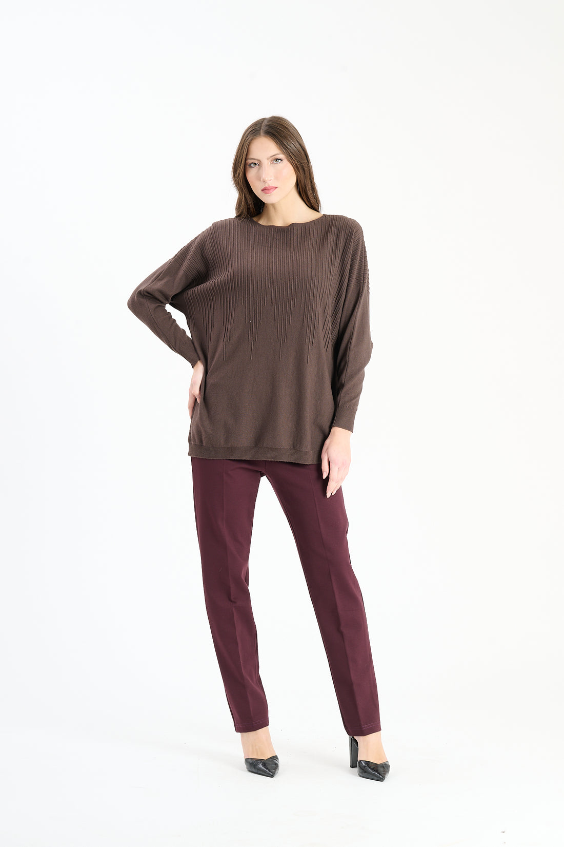 Longsleeve Teramo - Braun