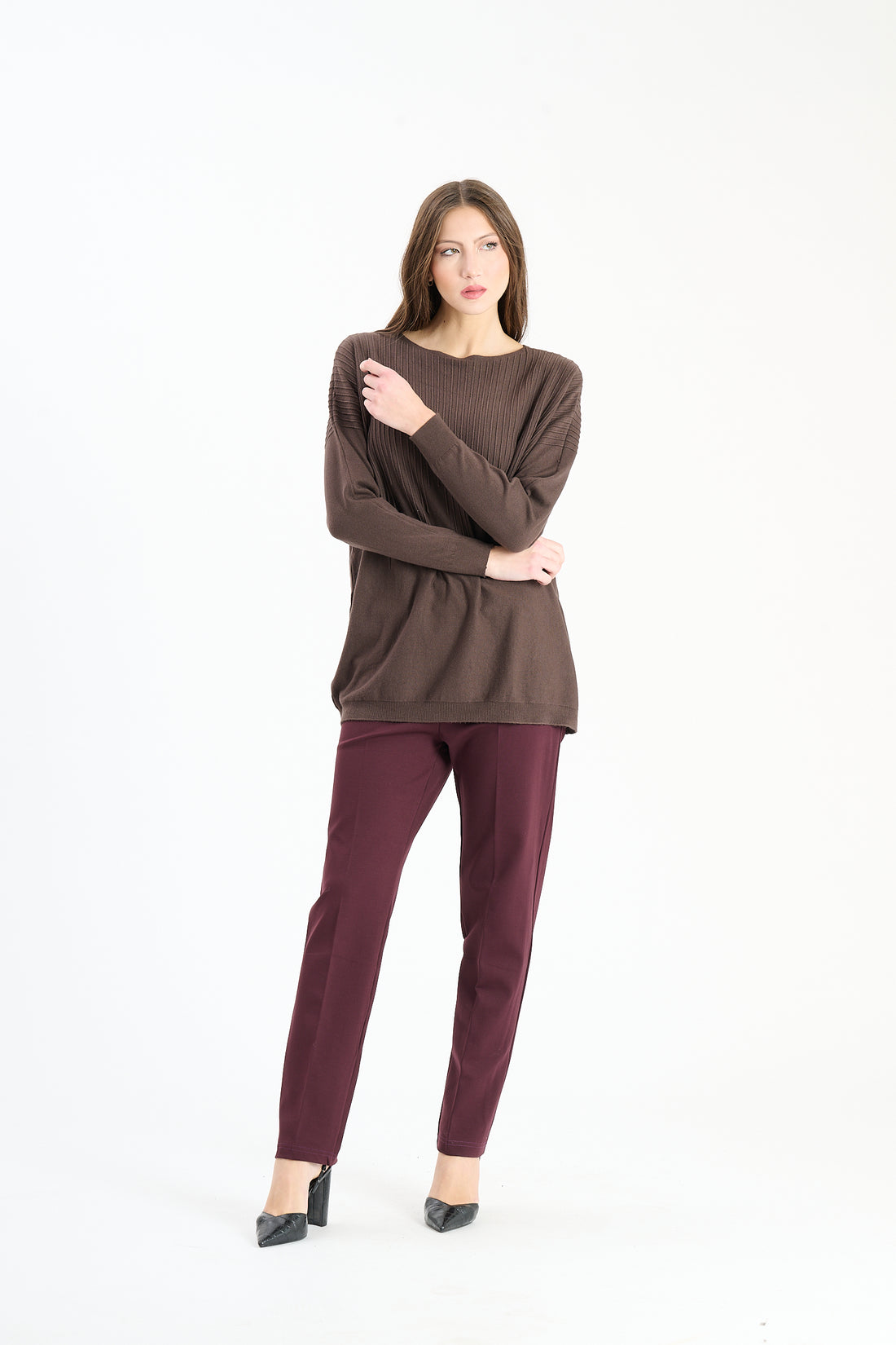 Longsleeve Teramo - Braun