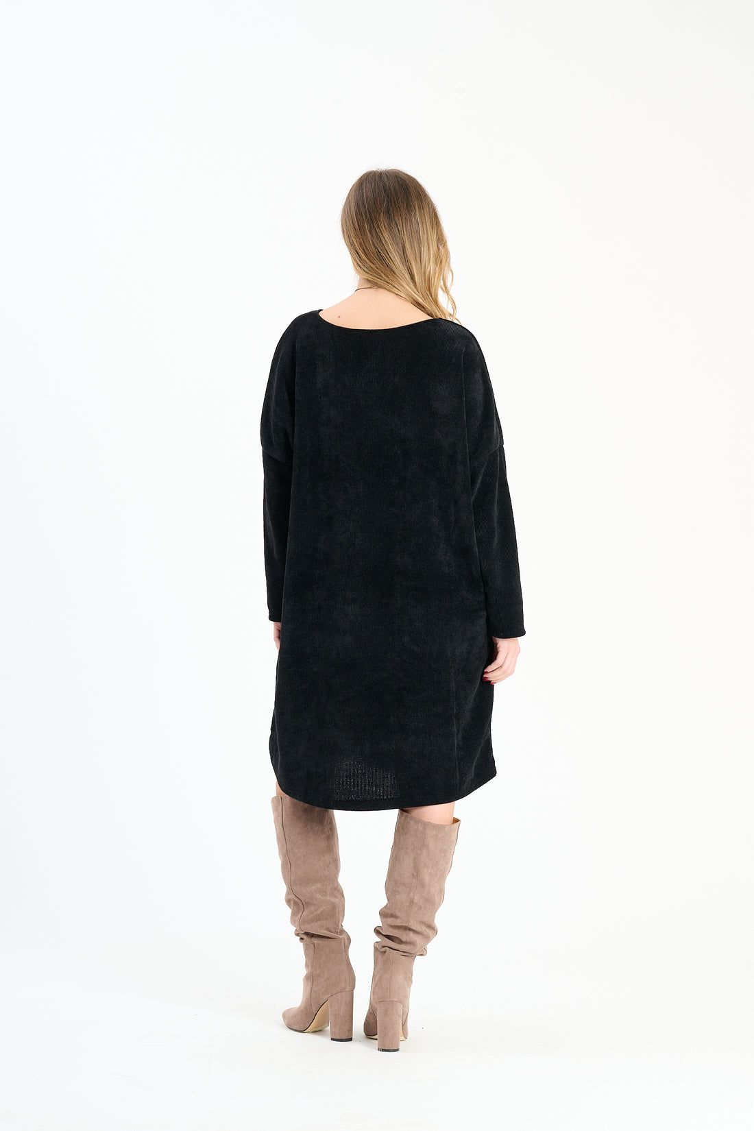 Sweaterkleid Erie - Schwarz