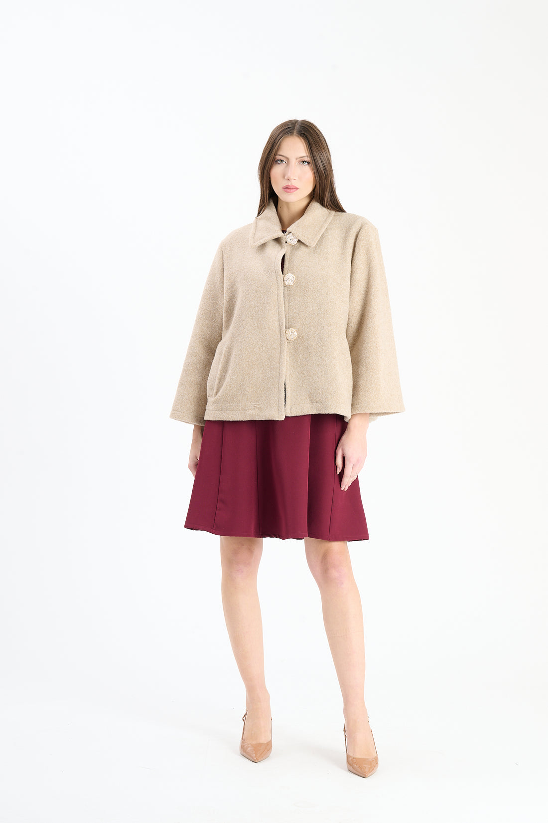 Filzjacke Blance - Beige