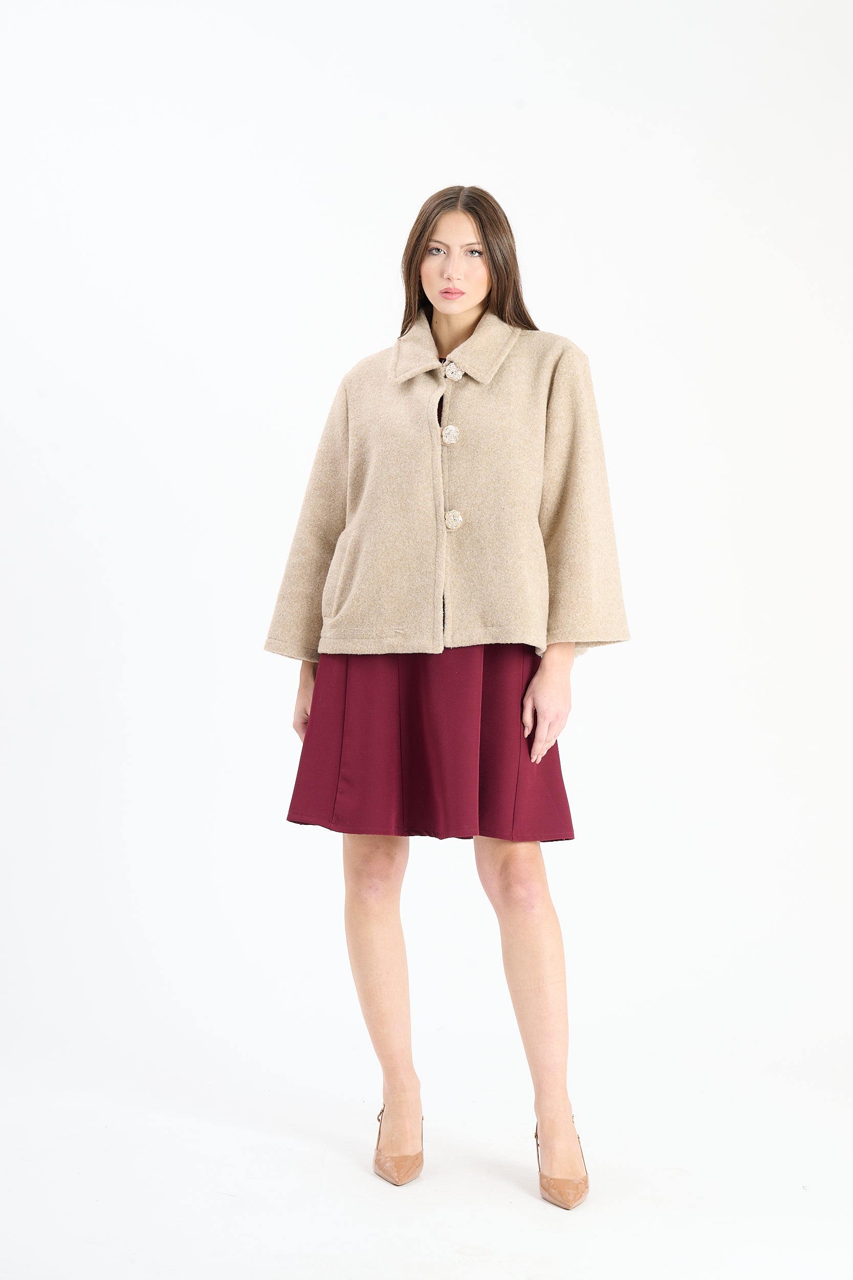 Filzjacke Blance - Beige