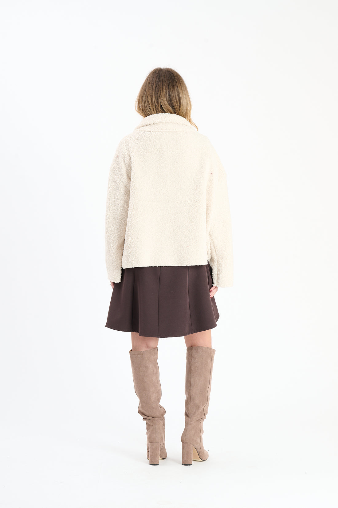 Knopfjacke Riga - Beige