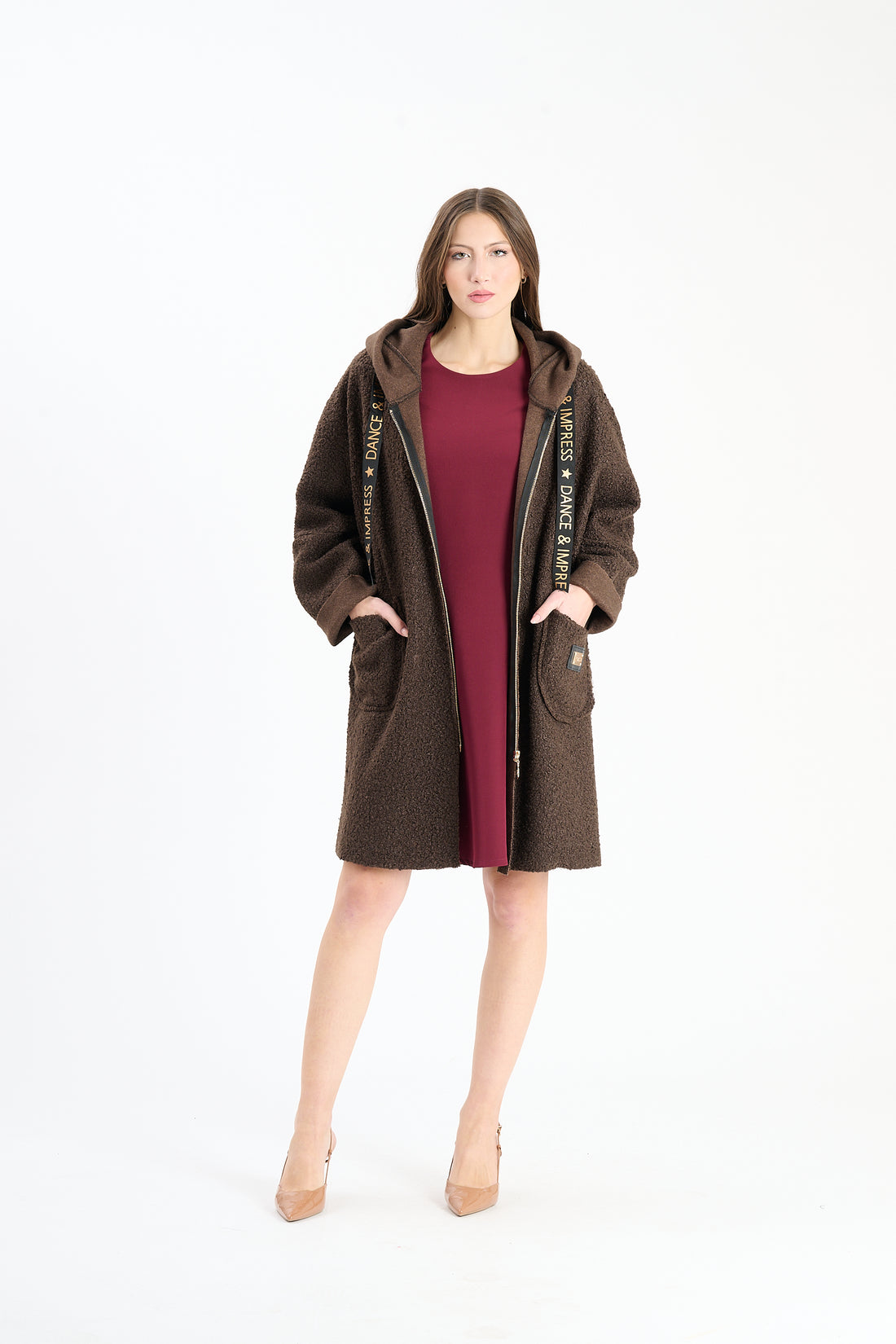 Filzjacke Impress - Braun