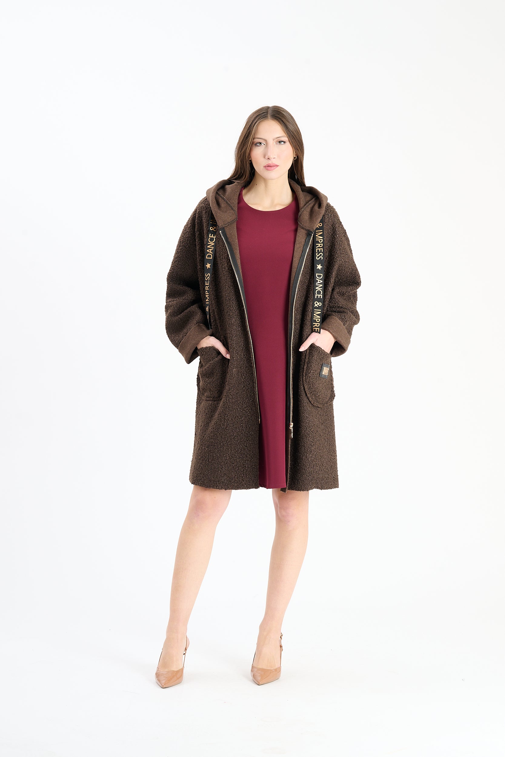Filzjacke Impress - Braun