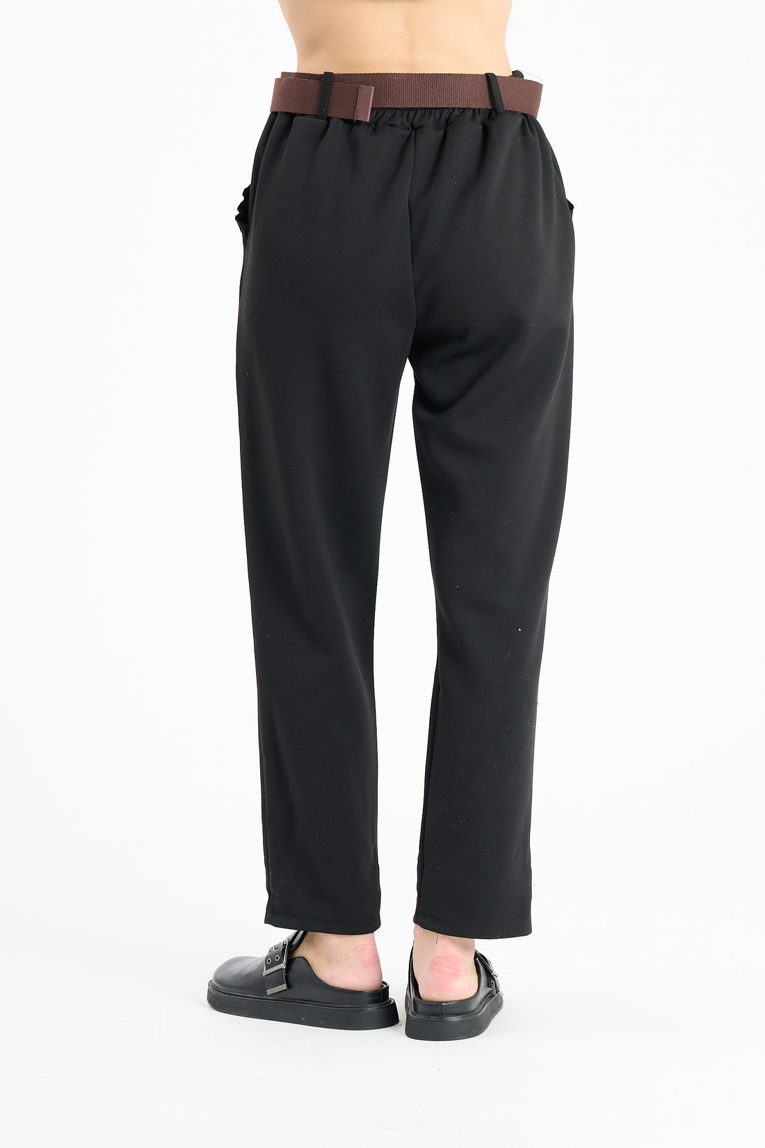 Stoffhose Square - Schwarz