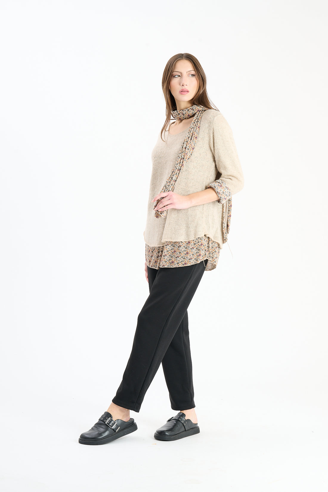 Longsleeve Peci - Hellbraun