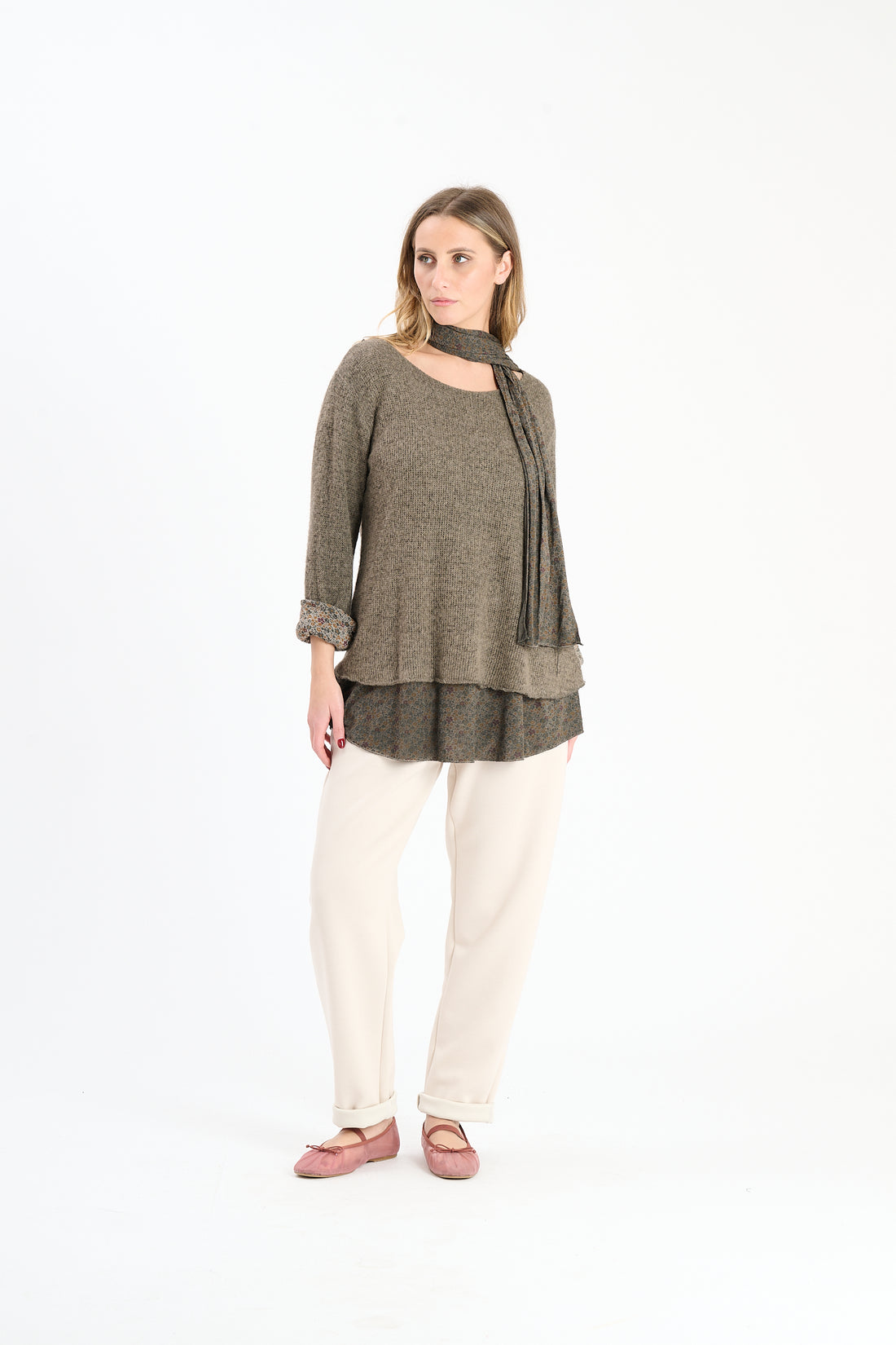 Longsleeve Peci - Dunkelbraun