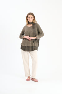 Longsleeve Peci - Dunkelbraun