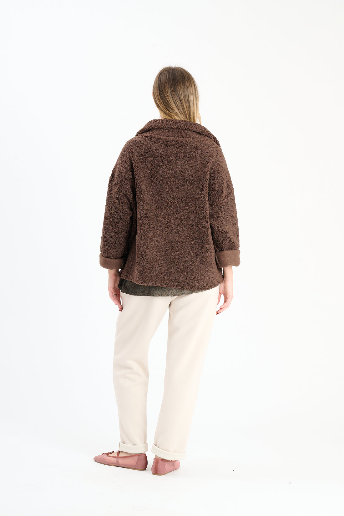 Knopfjacke Riga - Braun