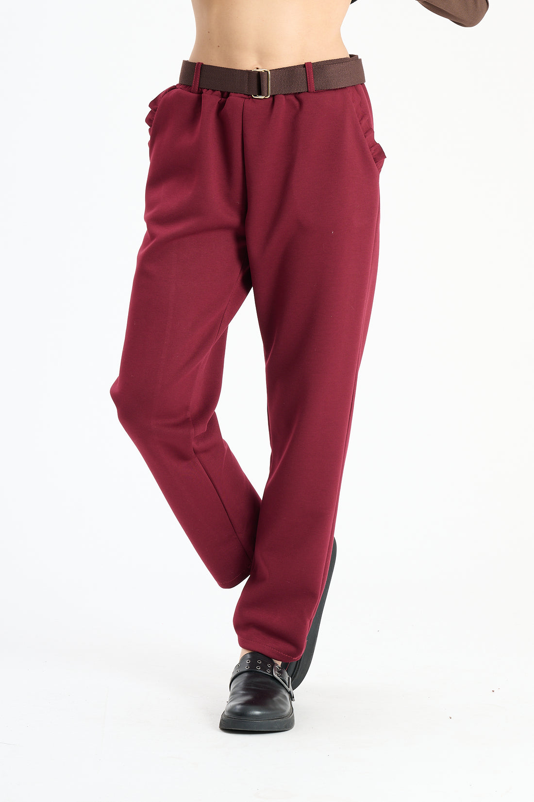 Stoffhose Square - Rot