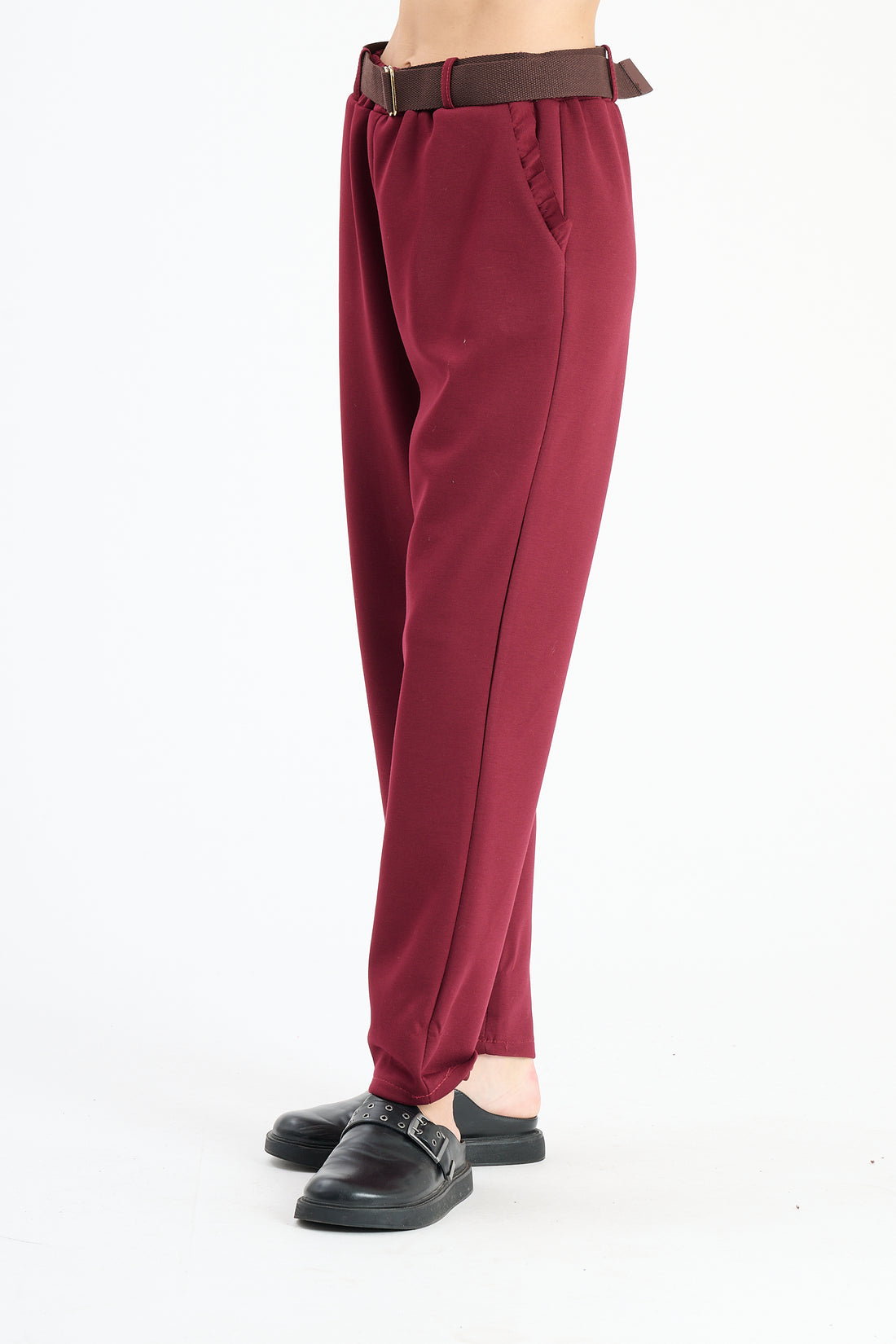 Stoffhose Square - Rot