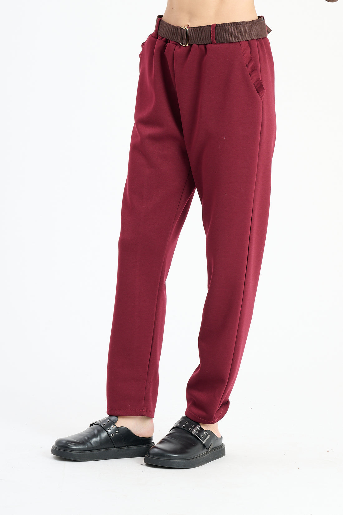 Stoffhose Square - Rot