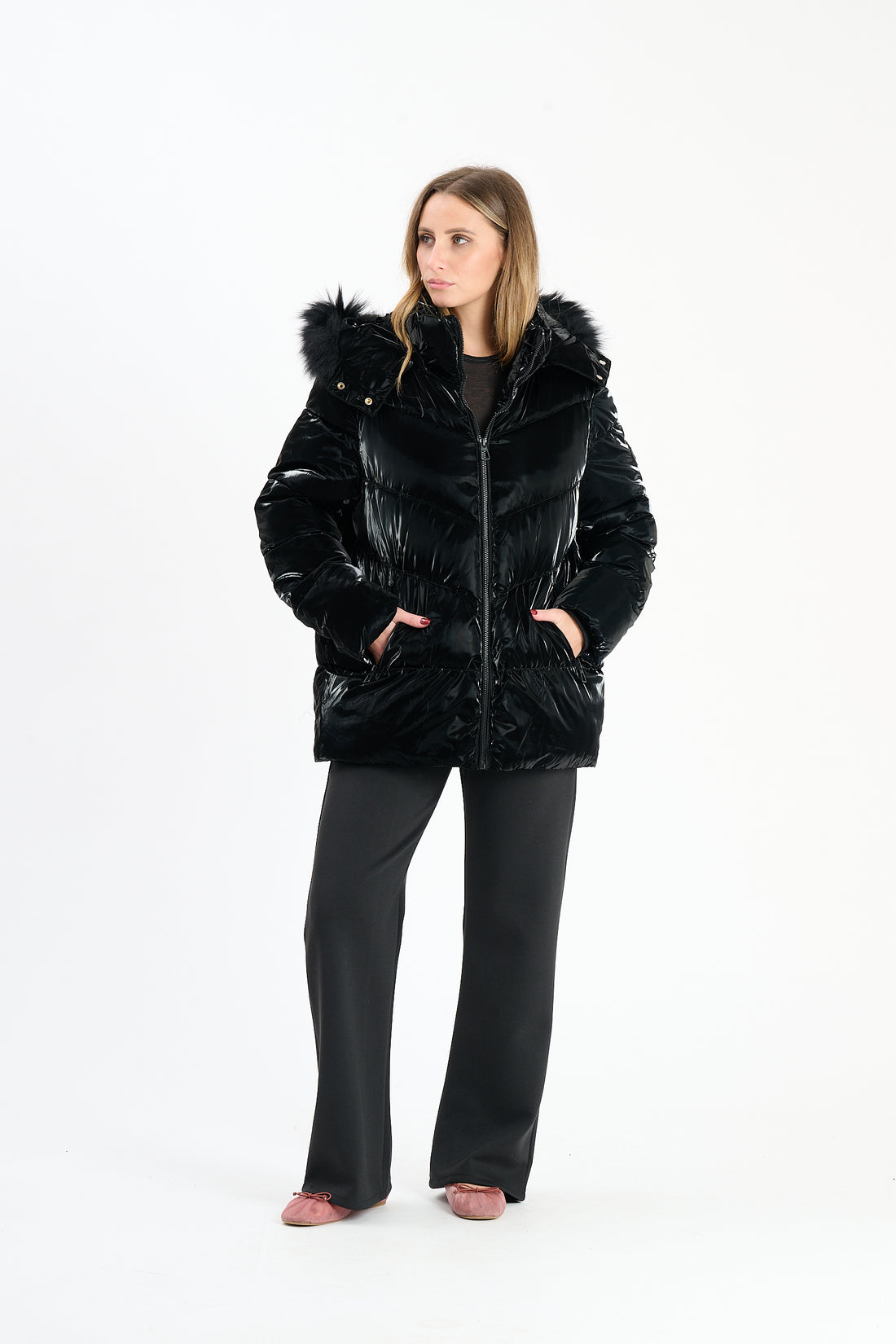 Winterjacke Issa - Schwarz