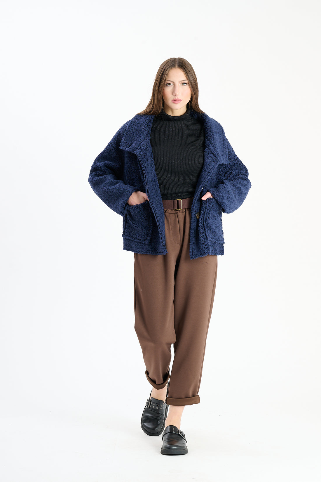 Knopfjacke Riga - Dunkelblau