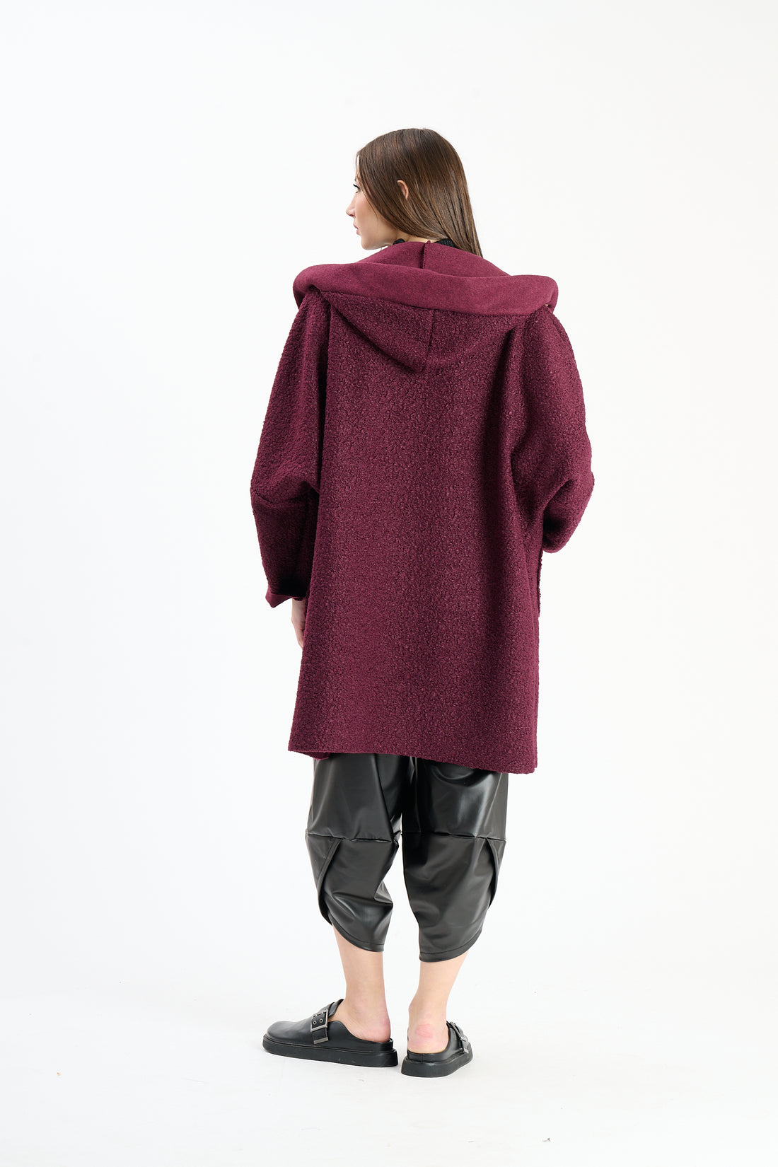 Filzjacke Impress - Dunkelrot