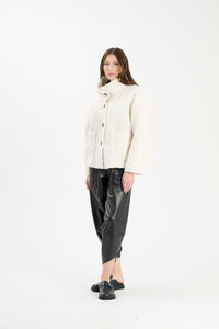 Knopfjacke Riga - Weiss