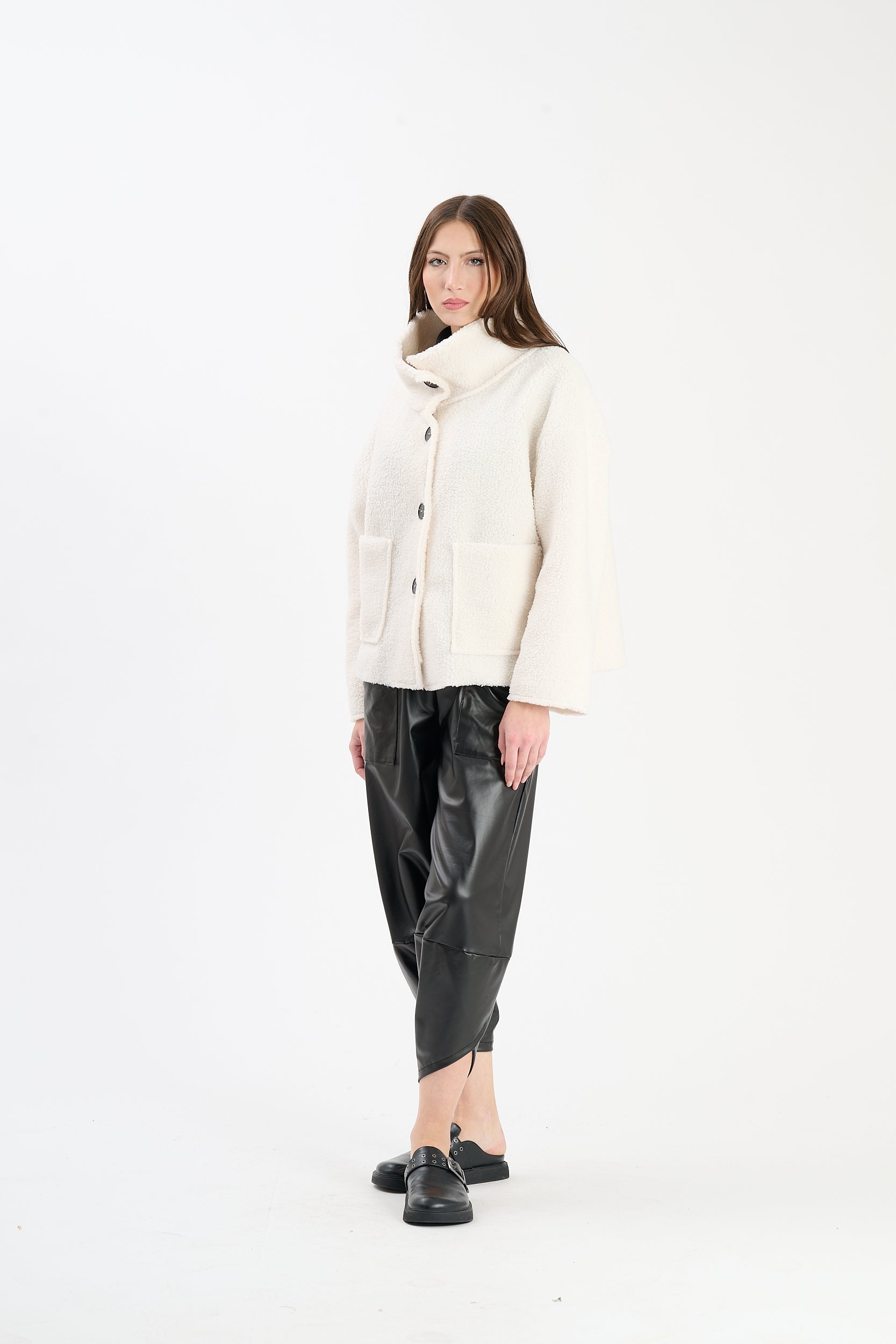 Knopfjacke Riga - Weiss